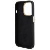 Guess GUHCP15LM4DGPK iPhone 15 Pro6.1 czarny/black hardcase Silicone Logo Strass 4G